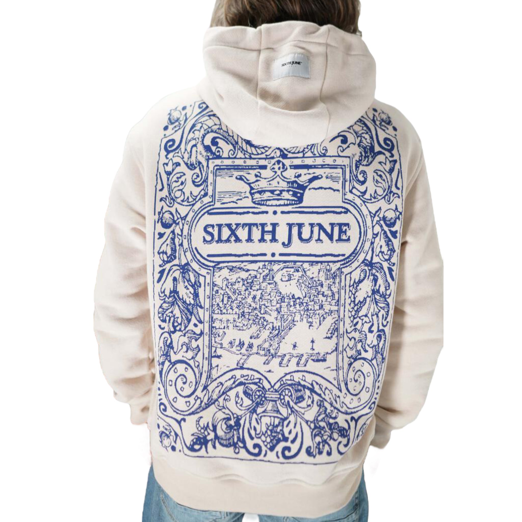 SIXTH JUNE: Azulejos Hoodie